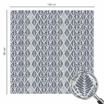 Selvklæbende vinduesfolie Mønstrede blade