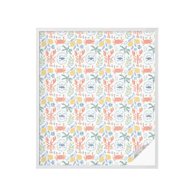 Dekorationsfolie til vindue mod indkig Nautiske motiver