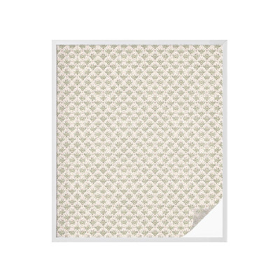 Vinduesfolie med mønster til afskærmning Plantepynt