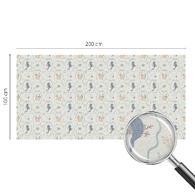 Dekorationsfolie til vindue mod indkig Søheste