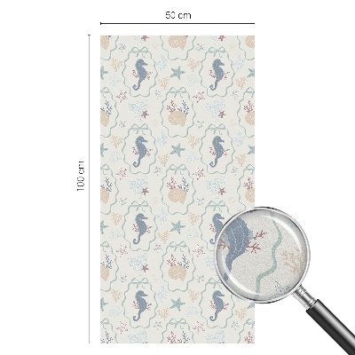 Dekorationsfolie til vindue mod indkig Søheste