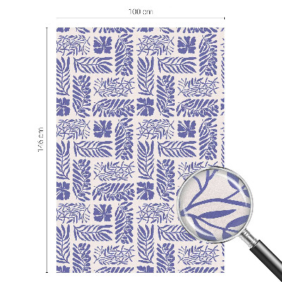 Selvklæbende vinduesfolie Plantemønstre