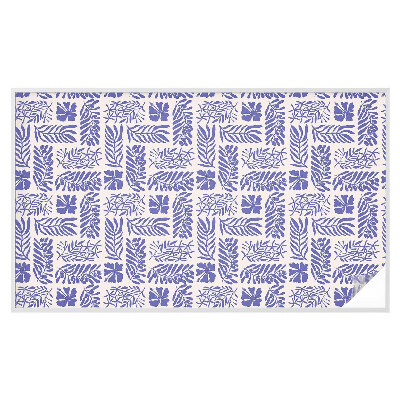 Selvklæbende vinduesfolie Plantemønstre