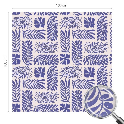 Selvklæbende vinduesfolie Plantemønstre