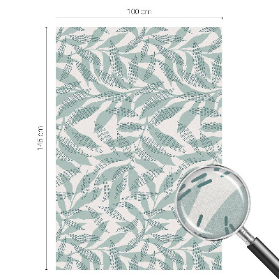 Vinduesfolie med mønster til afskærmning Grønne blade