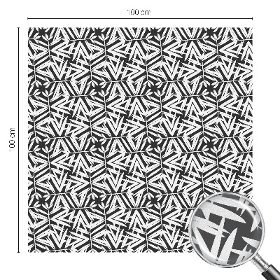 Selvklæbende vinduesfolie Geometriske blade