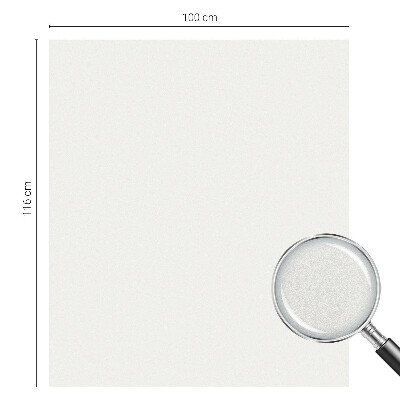 Dekorationsfolie til vindue mod indkig Delikat hvid