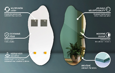 Spejl asymmetrisk moderne