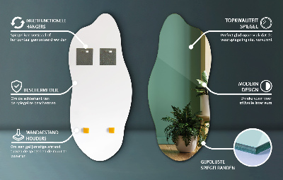 Spejl asymmetrisk moderne