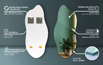Spejl asymmetrisk moderne