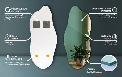 Spejl asymmetrisk moderne