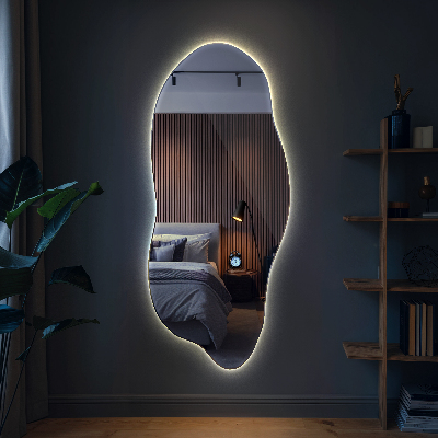 Spejl asymmetrisk innovativ med LED