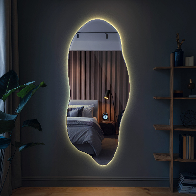 Spejl asymmetrisk innovativ med LED