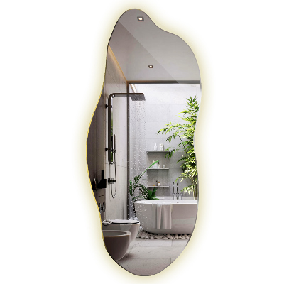 Spejl asymmetrisk innovativ med LED
