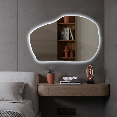 LED-spejl asymmetrisk unikt