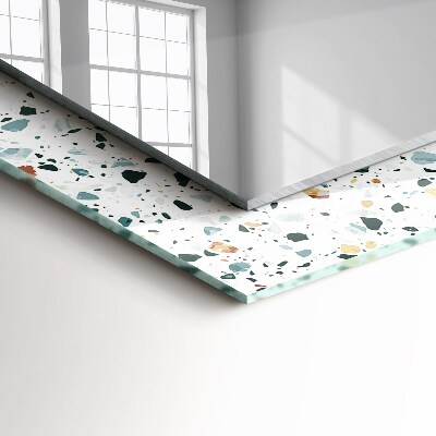 Design spejl Design spejl Terrazzo-mosaikmønster