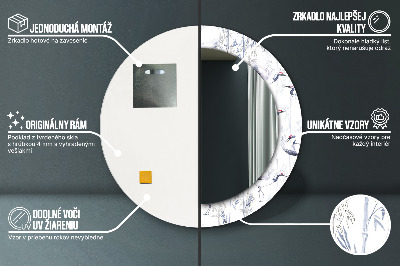 Dekorative spejle Fugle Traner