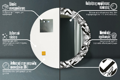 Dekorative spejle Kolibrier