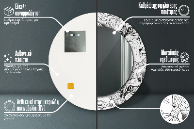 Dekorative spejle Kæledyr katte