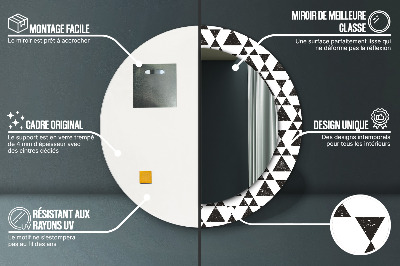 Dekorative spejle Geometriske trekanter