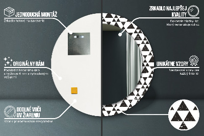 Dekorative spejle Geometriske trekanter