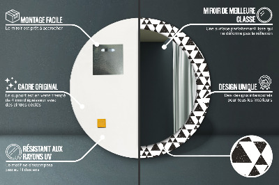 Dekorative spejle Geometriske trekanter