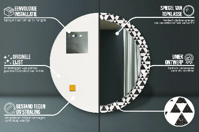 Dekorative spejle Geometriske trekanter