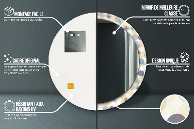 Dekorative spejle Geometriske cirkler