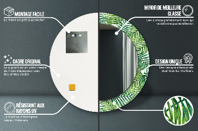 Dekorative spejle Tropisk palme