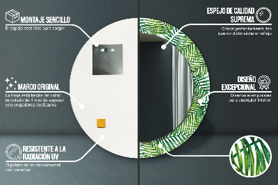 Dekorative spejle Tropisk palme