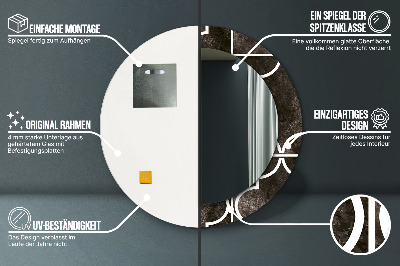 Dekorative spejle Antikke fliser