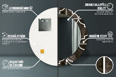 Dekorative spejle Antikke fliser