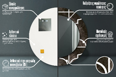 Dekorative spejle Antikke fliser