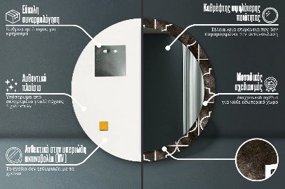 Dekorative spejle Antikke fliser