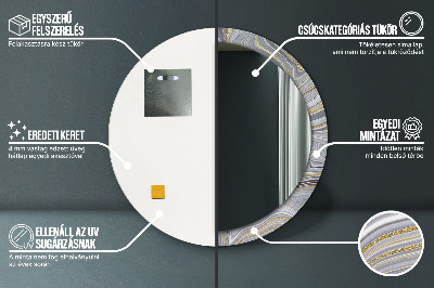 Dekorative spejle Grå marmor