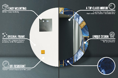 Dekorative spejle Moderne marmor