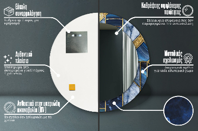 Dekorative spejle Moderne marmor