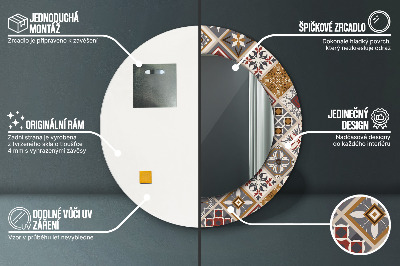 Dekorative spejle Tyrkisk mønster