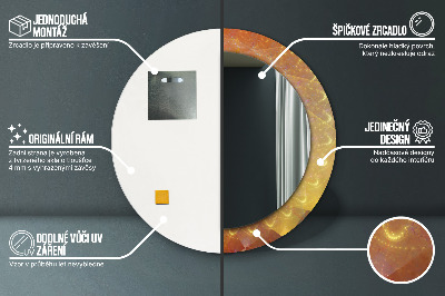 Dekorative spejle Abstrakt spiral