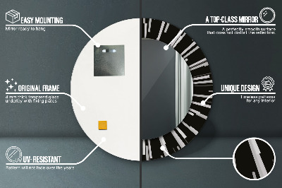 Dekorative spejle Radial komposition