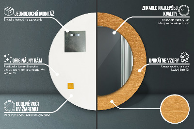 Dekorative spejle Metaloverflade