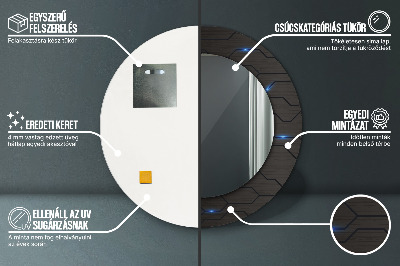 Dekorative spejle Futuristisk abstrakt