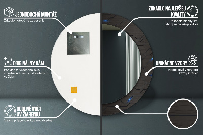 Dekorative spejle Futuristisk abstrakt