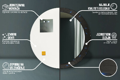 Dekorative spejle Futuristisk abstrakt