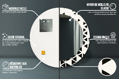 Dekorative spejle Abstrakt geometrisk