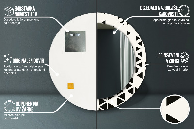 Dekorative spejle Abstrakt geometrisk