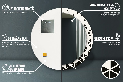 Dekorative spejle Abstrakt geometrisk