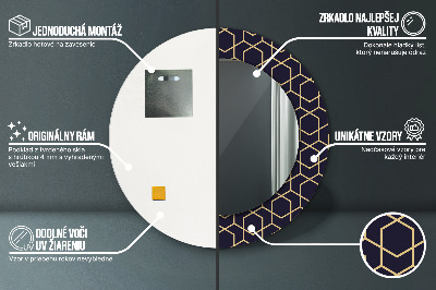 Dekorative spejle Geometrisk abstrakt