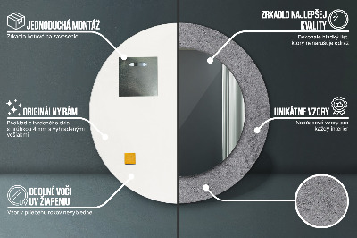 Dekorative spejle Beton tekstur