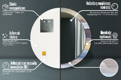 Dekorative spejle Abstrakt billede